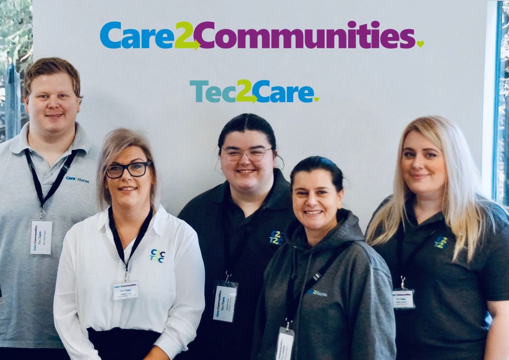 A phot of the Care2Communities team